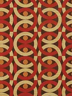 Orange Circle (pattern and texture) – Melamine faced chipboard by Partex