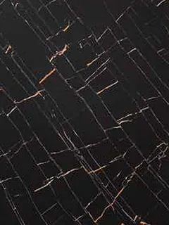 Super Board 317, black marble, gold veining (stone and concrete) – Melamine board and HPL (Formica) by Super Board